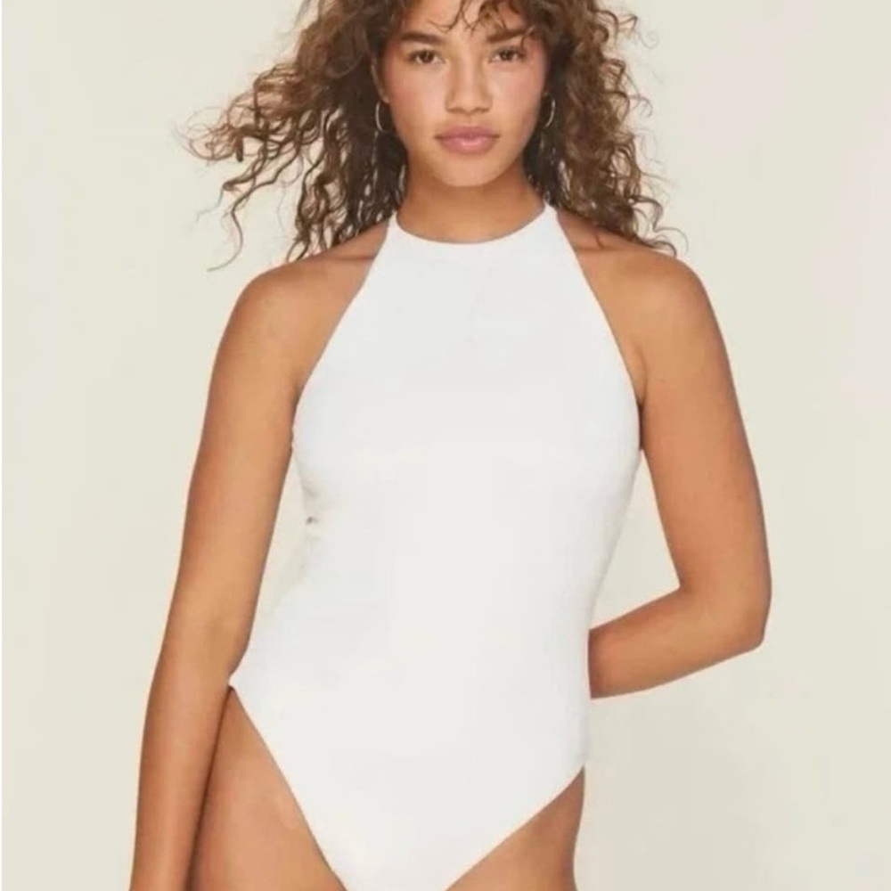 Andie Asbury High neck one piece